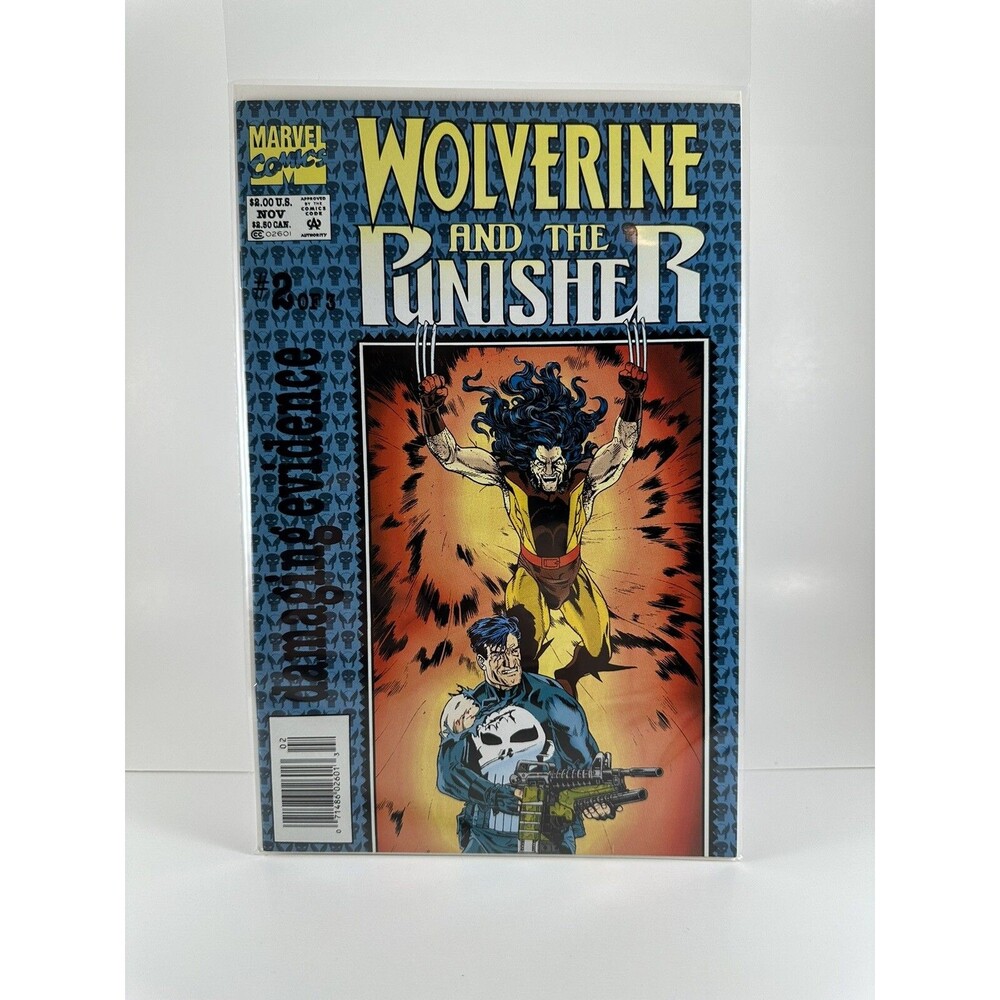 Wolverine and the Punisher: Damaging Evidence #2 Newsstand (1993) Marvel